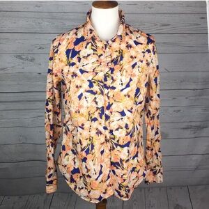 J. Crew Floral The Perfect Shirt